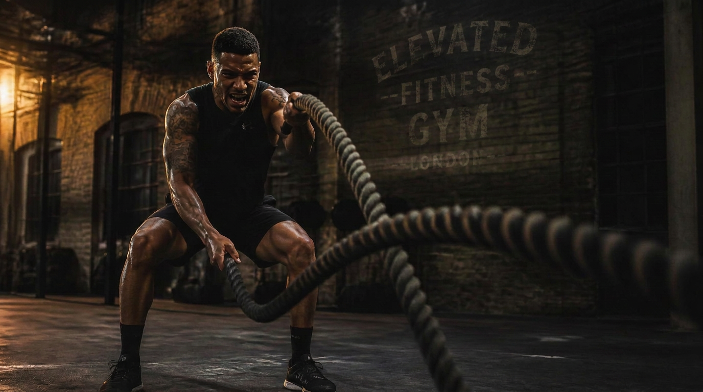 Athlete training at Elevated Fitness